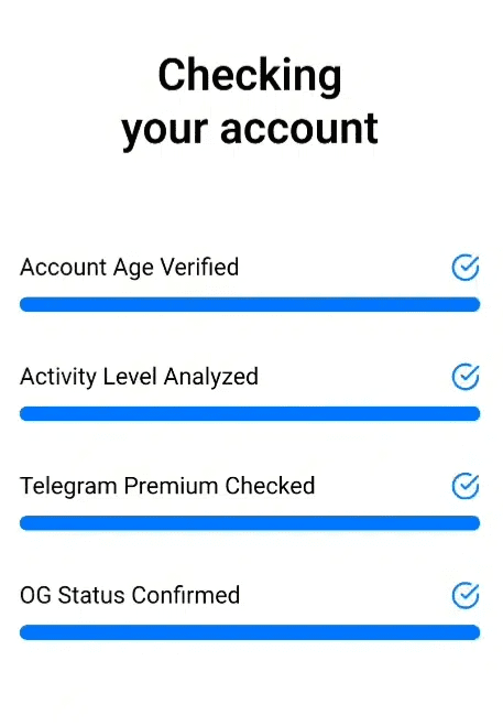 Telegram Account Detail