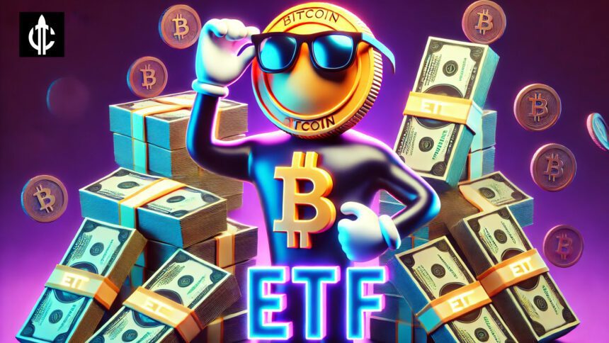 Bitcoin Buyers Pump $366M into U.S. ETFs as BTC Surges Above $65K