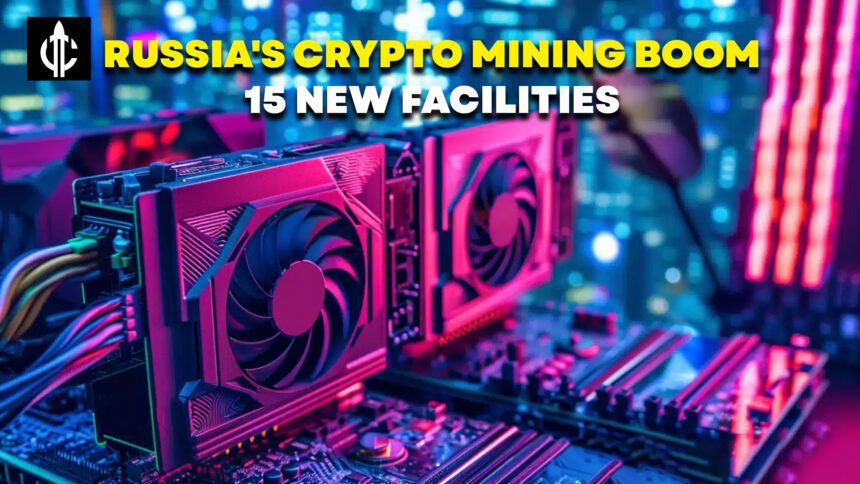 Russia's Crypto Mining Boom: 15 New Facilities Set to Transform the Industry