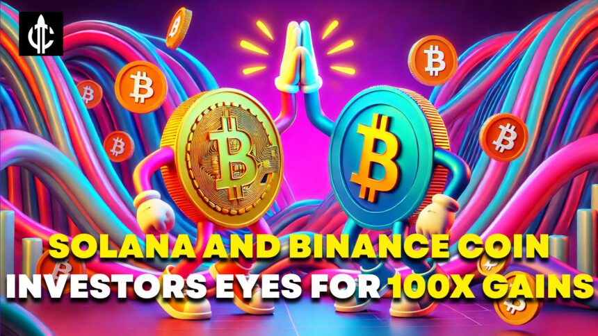 Solana and Binance Coin Investors Eye Rollblock for 100x Gains in the Medium-Term